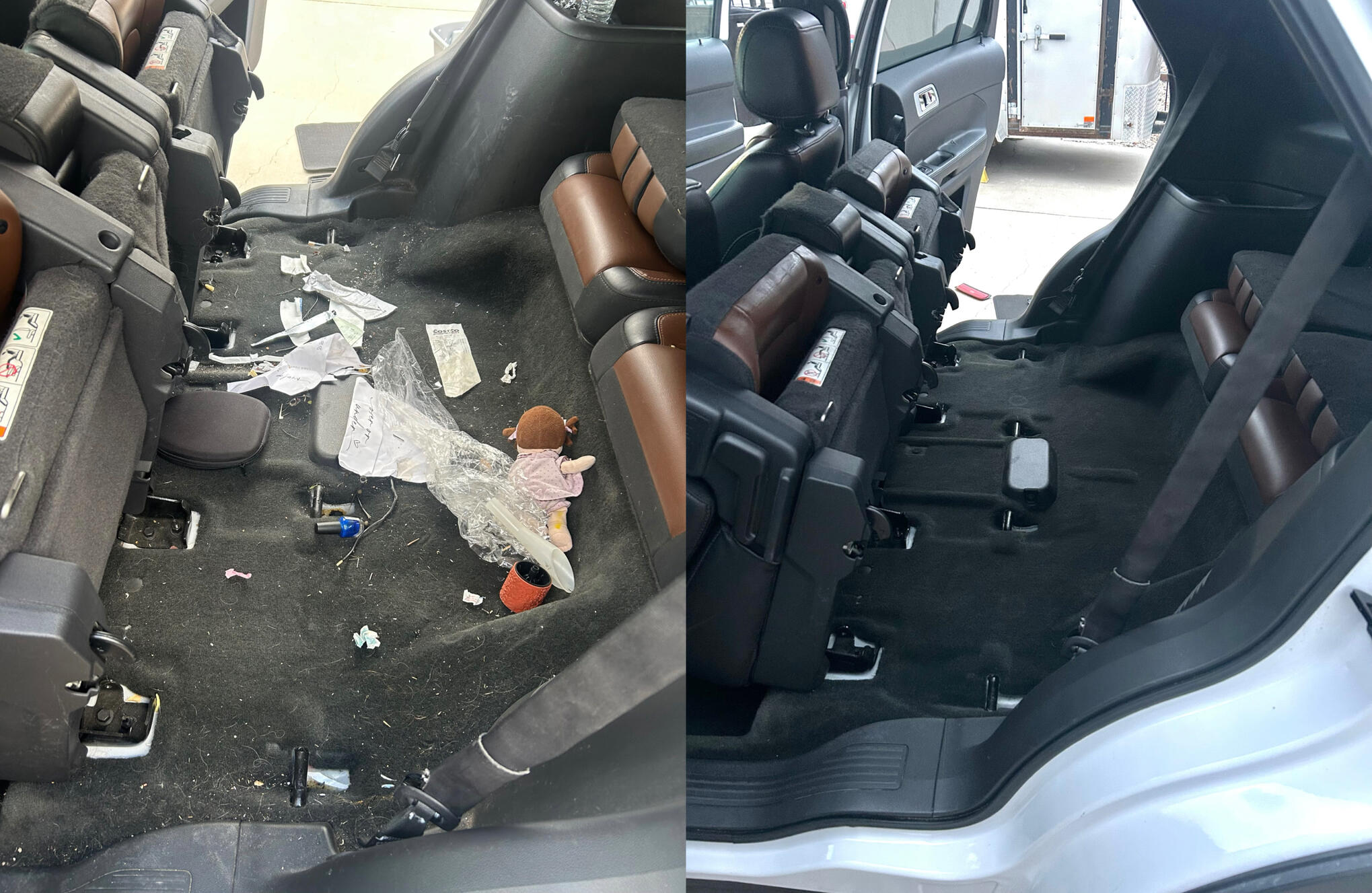Interior Before from Sadler's Mobile Detailing original before-and-after gallery